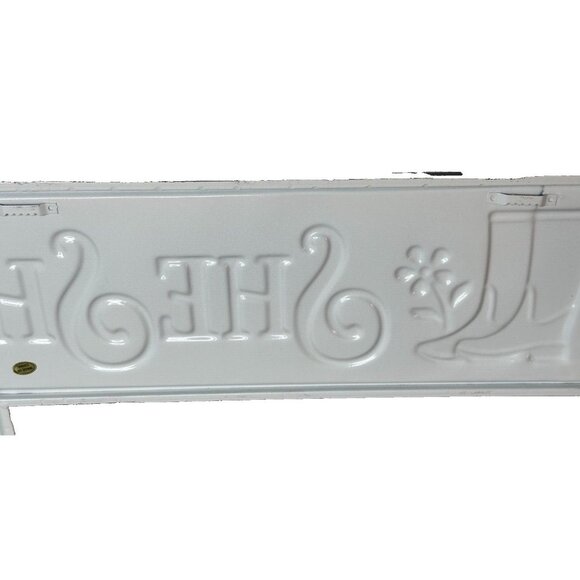 She Shed Metal Tin Sign For Backyard Sheds Craft Sewing Room 21x6" Mom Gift Ganz - Picture 4 of 5